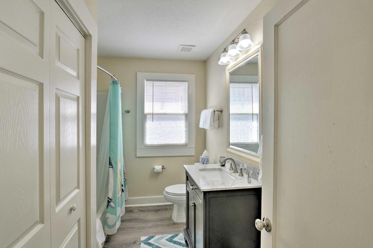 Bright Galveston Bungalow Half Mi To Pleasure Pier Экстерьер фото